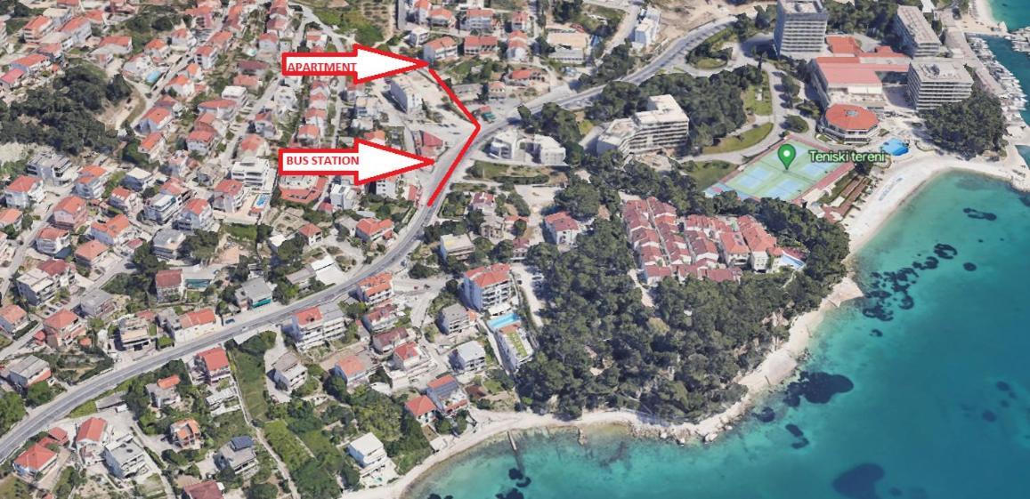 Apartment Near The Sea-Self Check-In Podstrana Kültér fotó